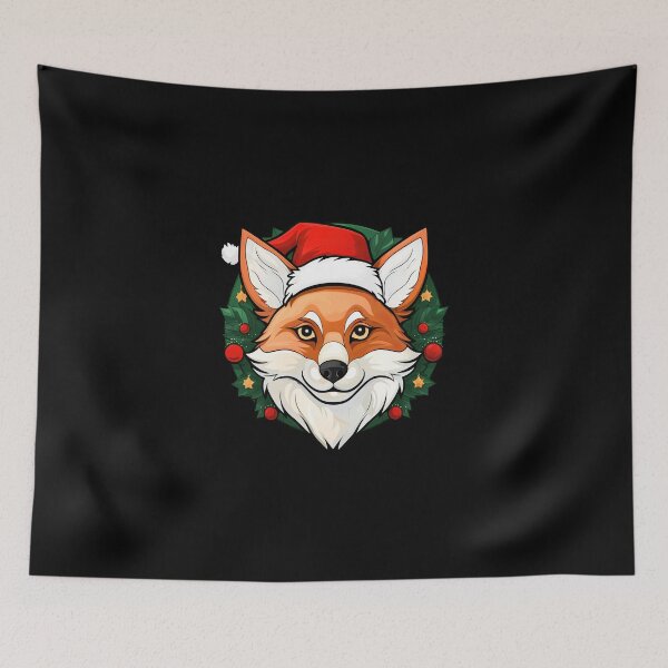 Item preview, Fox Santa Claus designed and sold by Soulskier.
