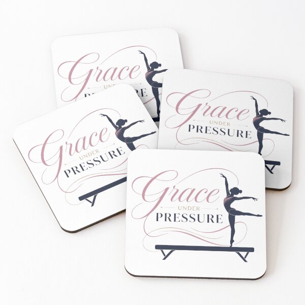 Item preview, Grace Under Pressure. artistic gymnastics designed and sold by FlipGymnastics.