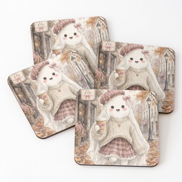 Item preview, Cute Ghost Autumn Street Style designed and sold by HappyOops.
