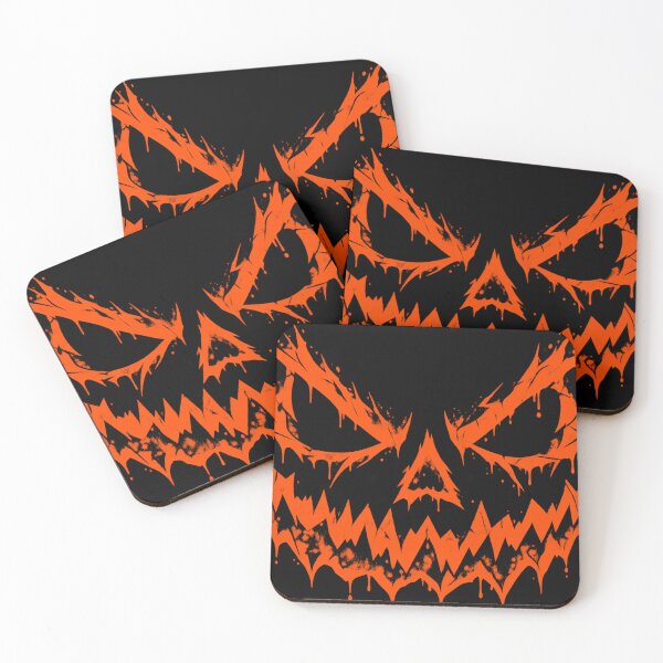 Item preview, Sinister Grin | Evil Jack-O'-Lantern Halloween Face designed and sold by gahteeriffico.