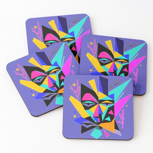 Item preview, Abstract Geometric Face designed and sold by itsa7aman.