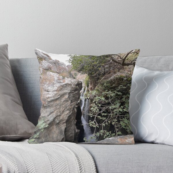Item preview, Waterfall in between two rock formations  designed and sold by FindMebyTalia.