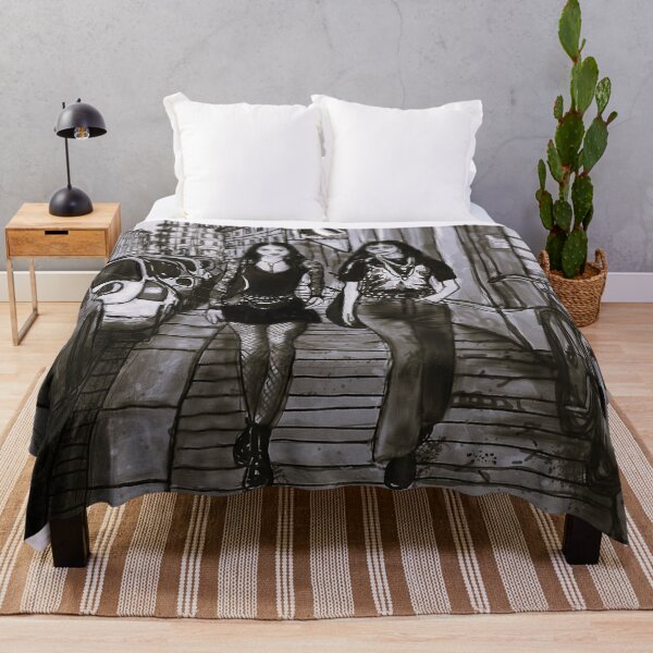 Item preview, Two Friends in the City – Dresden Neustadt | Urban Encounters designed and sold by UMA Urban Sketch.