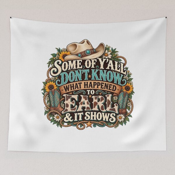 Item preview, Vintage Western Southern Humor Retro Cowboy Graphic designed and sold by LandFinStudio.