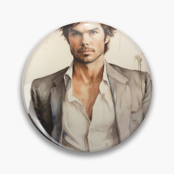 Item preview, Ian Somerhalder Watercolor designed and sold by Solace Sparkles.