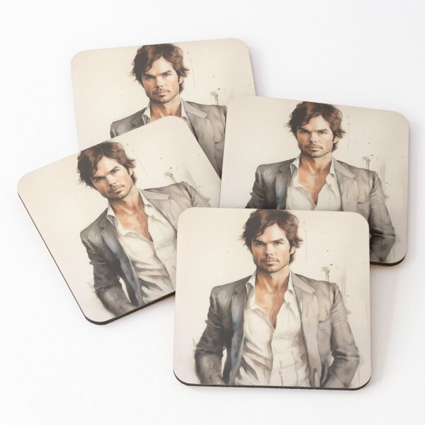 Item preview, Ian Somerhalder Watercolor designed and sold by Solace Sparkles.