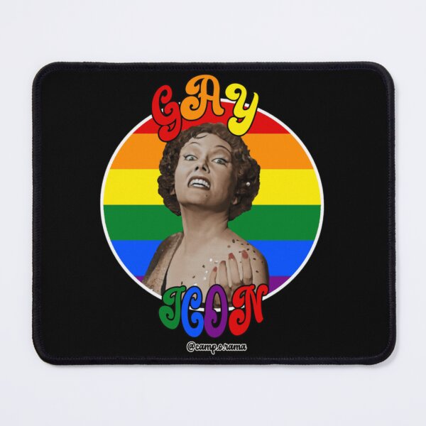 Item preview, Gay Icon Rainbow Pride Retro Portrait Design designed and sold by MutationStation.