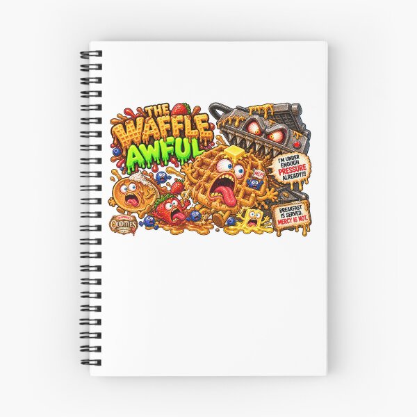 Item preview, Unfortunate Oddities - BUSINESSES - THE WAFFLE AWFUL designed and sold by WheelieGdArt.