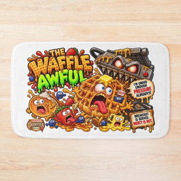 Item preview, Unfortunate Oddities - BUSINESSES - THE WAFFLE AWFUL designed and sold by WheelieGdArt.