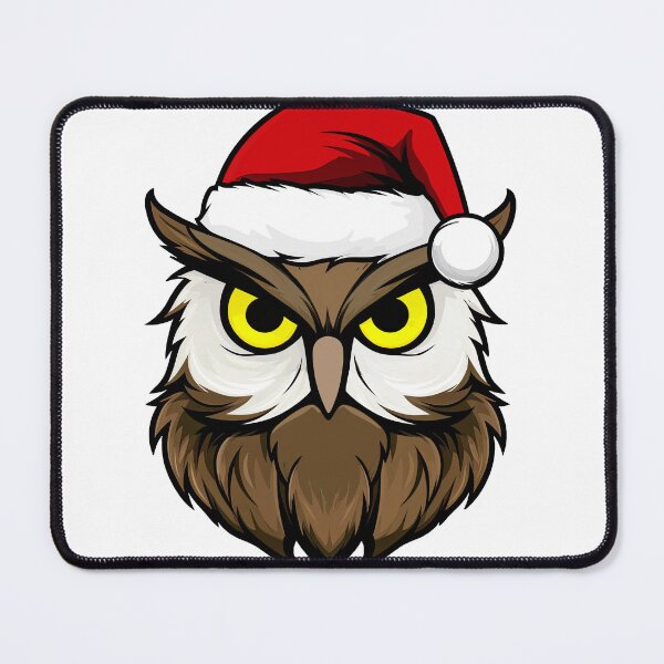 Item preview, Owls Christmas / Santa Claus Bird designed and sold by Soulskier.