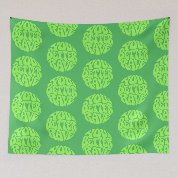 Item preview, You Better Rave – Underground Acid Rave designed and sold by UndergroundRavers.