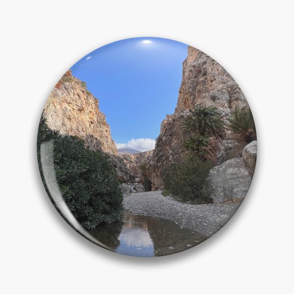 Item preview, Water and trees grow between mountains  designed and sold by FindMebyTalia.