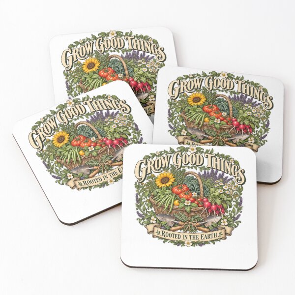 Item preview, Vintage Garden Harvest Botanical Farmhouse Art designed and sold by LandFinStudio.