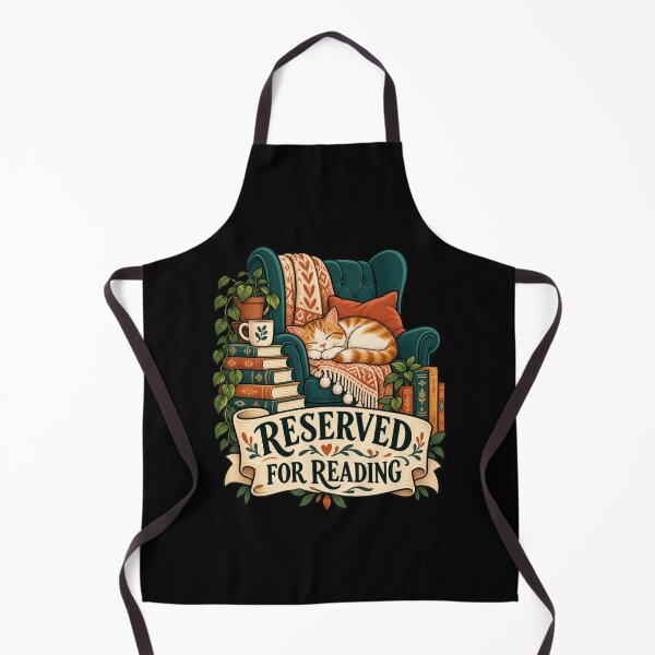 Item preview, Reserved For Reading - Cozy Cat designed and sold by Good Mood Foundry.