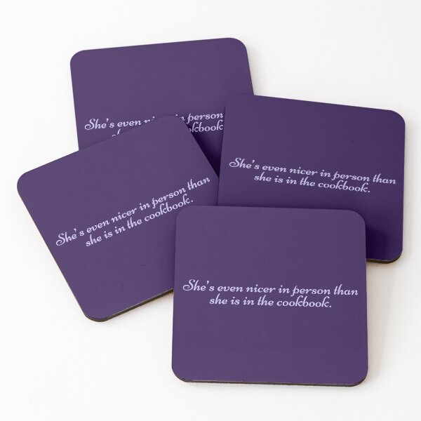 Item preview, She’s even nicer in person than she is in the cookbook / Gail Daughtry designed and sold by Cuttintees.