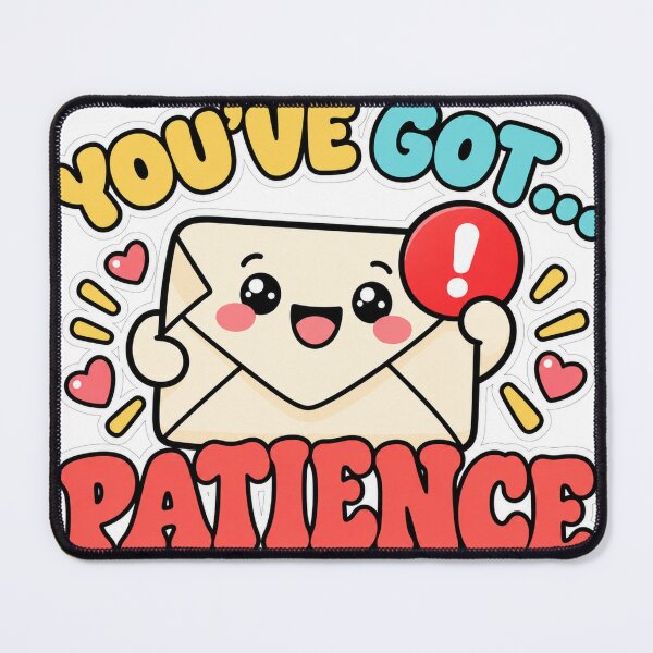 Item preview, Youve Got Patience - Retro Email Humor designed and sold by victorsuarez.