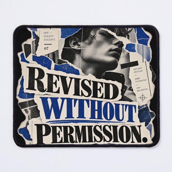 Item preview, Revised Without Permission – Editorial Collage Artwork designed and sold by Anyshca.