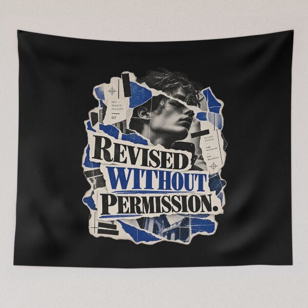 Item preview, Revised Without Permission – Editorial Collage Artwork designed and sold by Anyshca.