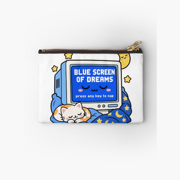 Item preview, Blue Screen of Dreams - Sleepy Computer Humor designed and sold by victorsuarez.