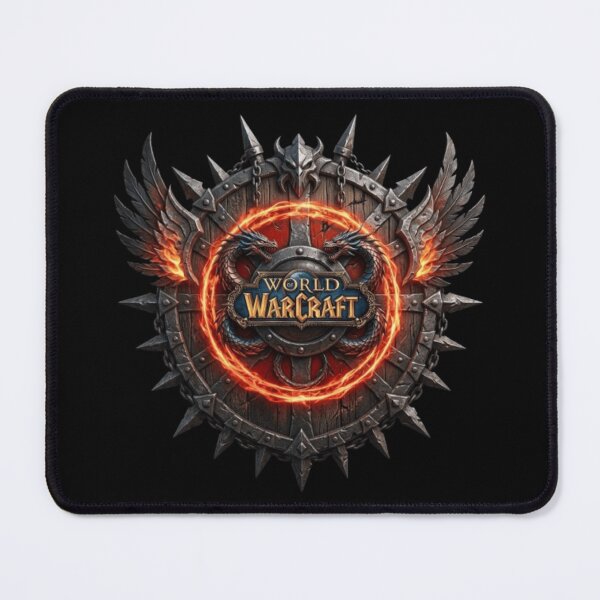 Item preview, 7629 Wooden and fire shield from the game World of Warcraft - WoW - designed and sold by Magic3D.