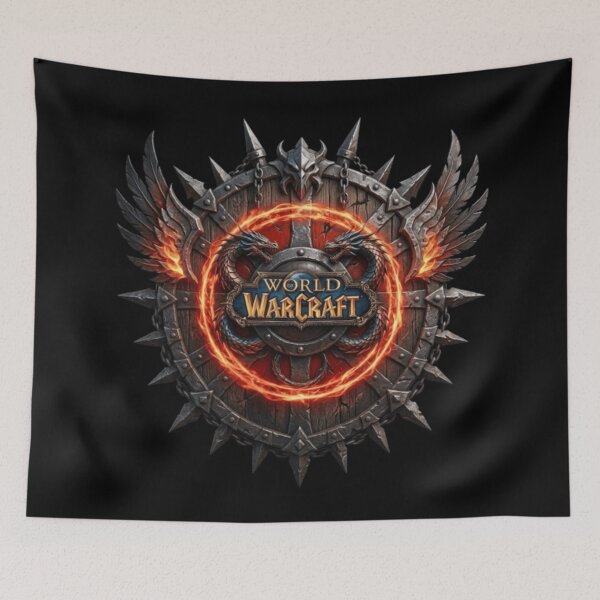 Item preview, 7629 Wooden and fire shield from the game World of Warcraft - WoW - designed and sold by Magic3D.