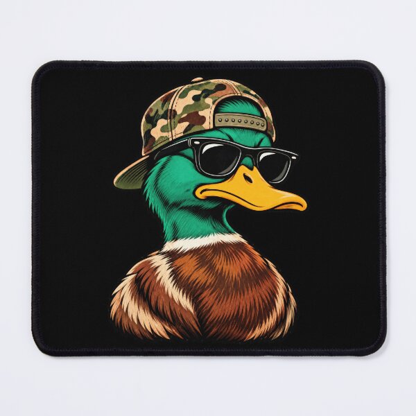 Item preview, Camouflage Duck Hunter Wetland Outdoor Portrait Artwork designed and sold by adiencarteras.