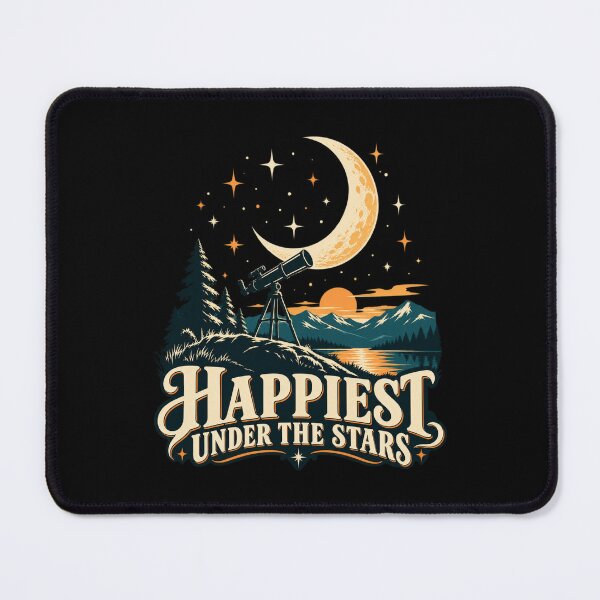 Item preview, Happiest Under The Stars - Astronomy designed and sold by Good Mood Foundry.