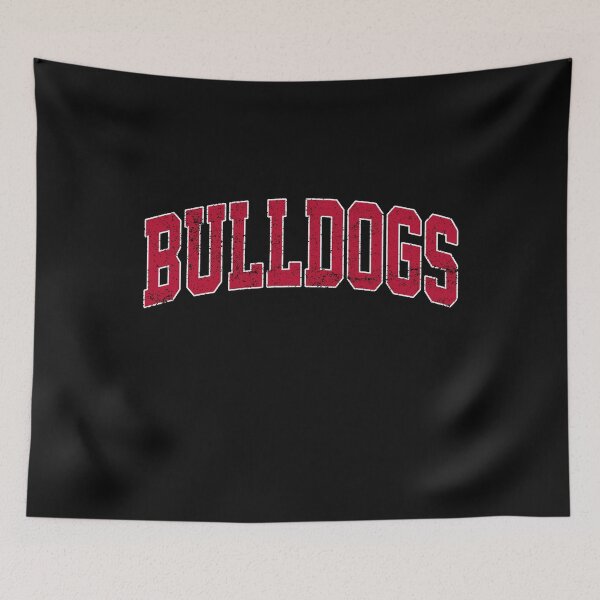 Item preview, Vintage Bulldogs Classic Distressed Georgia Football designed and sold by Floral Vintage.