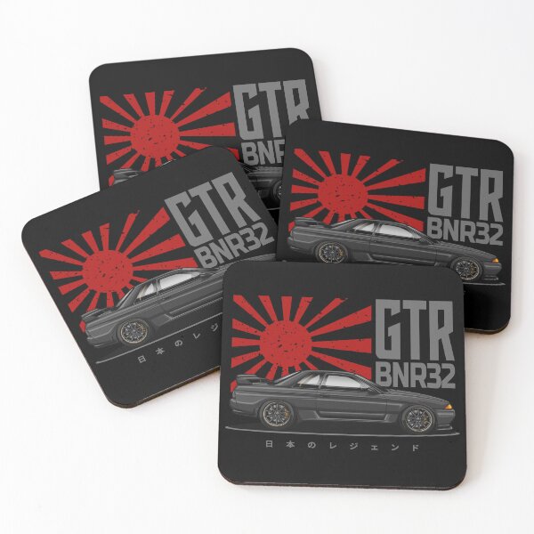 Item preview, JDM Legend GTR BNR32 (Black Pearl Metallic) designed and sold by JioojiProject.