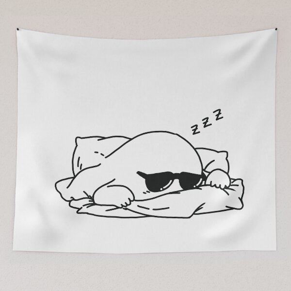 Item preview, Sleepy Ghost Needs a Break designed and sold by  Almost Bored Studio.