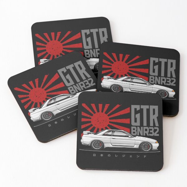Item preview, JDM Legend GTR BNR32 (Crystal White) designed and sold by JioojiProject.