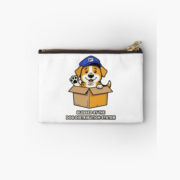 Item preview, Blessed by the Dog Distribution System designed and sold by Oh Hey! Studios.