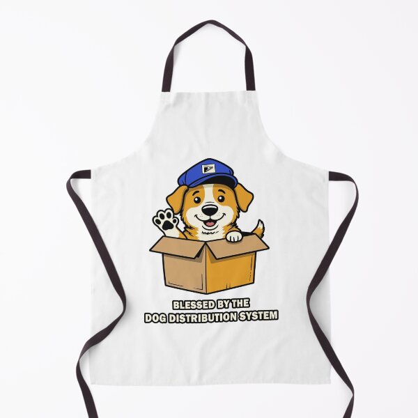 Item preview, Blessed by the Dog Distribution System designed and sold by Oh Hey! Studios.