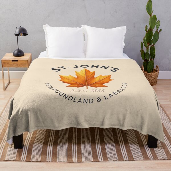 Item preview, St Johns Newfoundland Vintage Maple Leaf designed and sold by lorettagib.