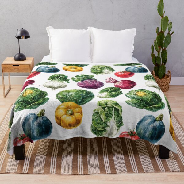 Item preview, Fresh Vegetables Vintage Vegetarian Food Pattern designed and sold by SecretDicer.