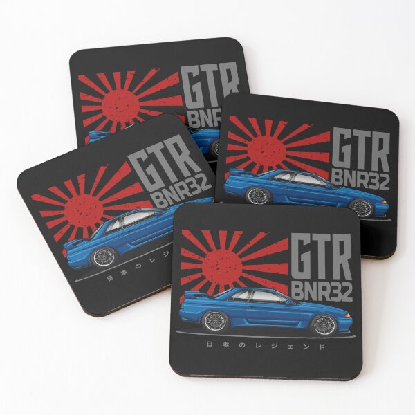 Item preview, JDM Legend GTR BNR32 (Bayside Blue) designed and sold by JioojiProject.