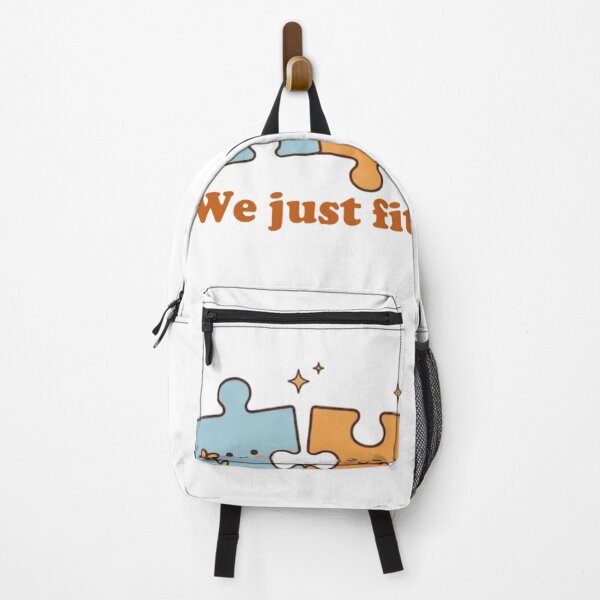 Item preview, Cute Puzzle Piece Couple We Just Fit Valentines Gift designed and sold by Salma.Store.