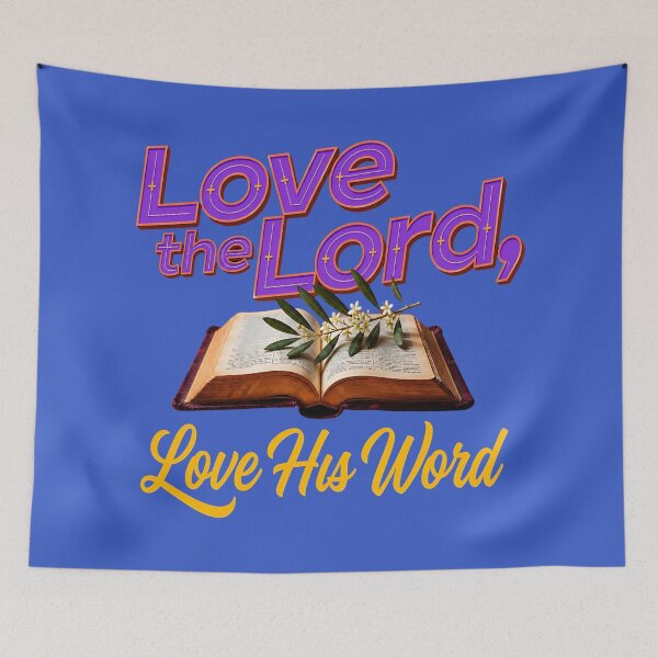 Item preview, Love the Lord, Love His Word designed and sold by DitasGabs.