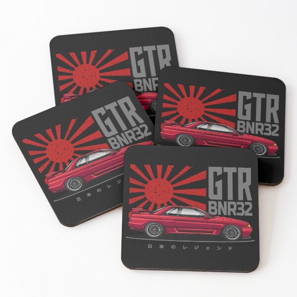 Item preview, JDM Legend GTR BNR32 (Red Pearl Metallic) designed and sold by JioojiProject.