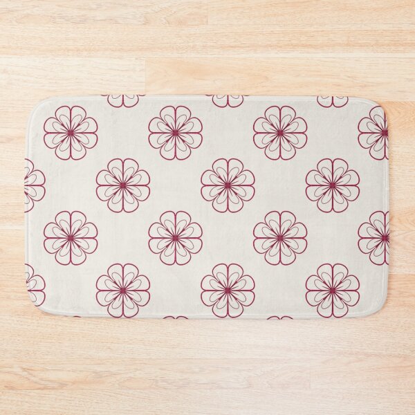 Item preview, Pink and Cream Seamless Floral Design designed and sold by Cato Designs.