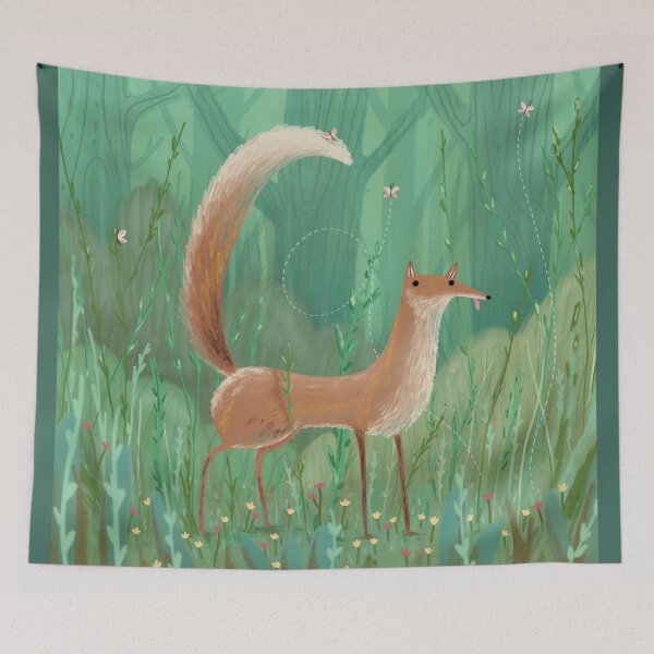 Item preview, Fox in Whimsy Wood designed and sold by SophieCorrigan.