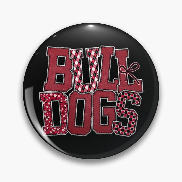 Item preview, Bulldogs Coquette Style Football designed and sold by Floral Vintage.