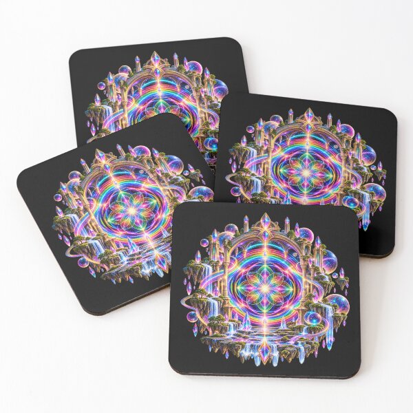 Item preview, Rainbow Cosmic Portal – Enchanted Multidimensional Gateway designed and sold by TroviTutto.