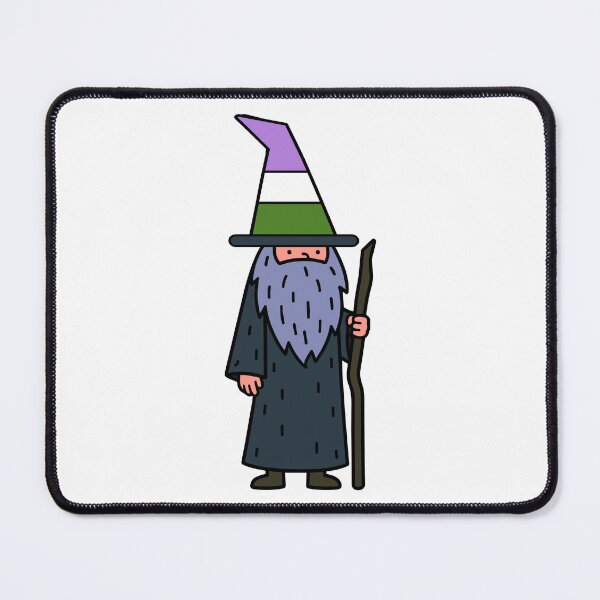 Item preview, Queer & Spells - Cute Genderqueer Halloween Wizard designed and sold by Cannaxes Studio.