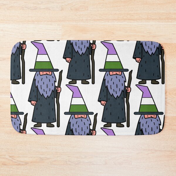 Item preview, Queer & Spells -  Cute Genderqueer Halloween Wizard designed and sold by Cannaxes Studio.