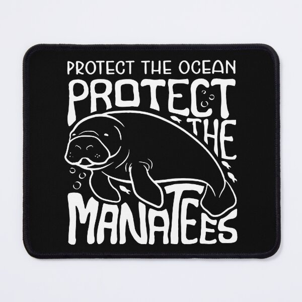 Item preview, Protect The Ocean Protect The Manatees designed and sold by KristiTaylorArt.