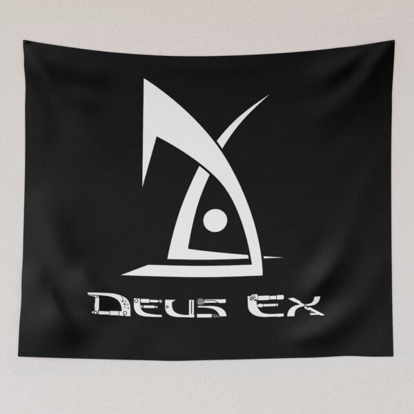 Item preview, Deus Ex Logo White 58 For Boys Women Vintage  designed and sold by sferterkatence.