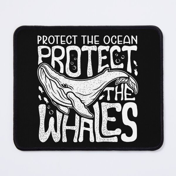 Item preview, Protect The Ocean Protect The Whales designed and sold by KristiTaylorArt.