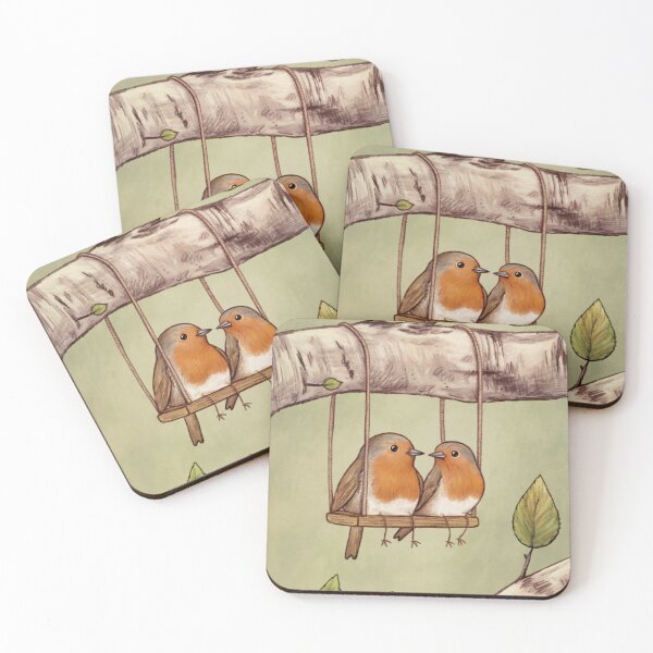 Item preview, Swinging Robins designed and sold by SophieCorrigan.