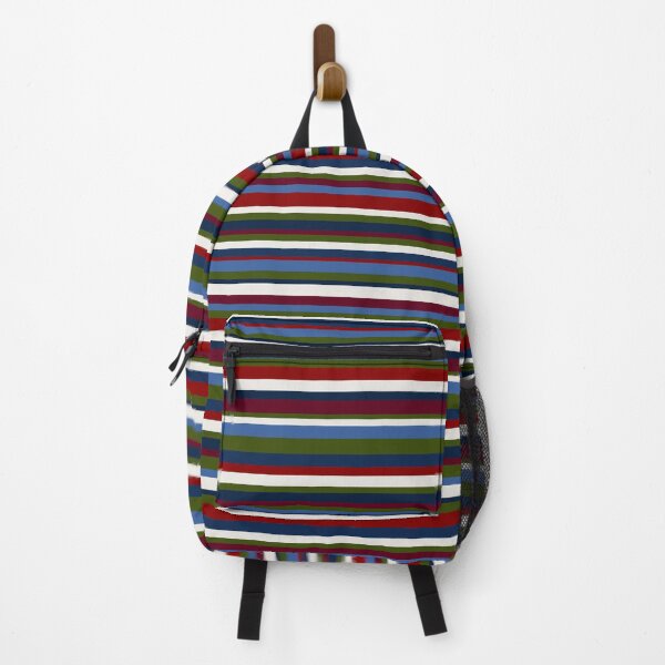 Item preview, Multi Stripes, Green, Red and Blue designed and sold by OneThreeSix.